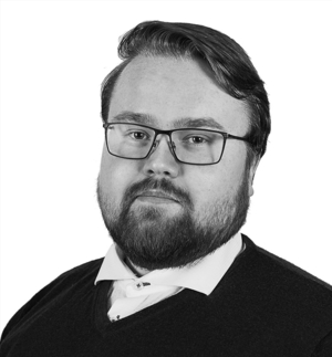 Image of Dag-Roger Eriksen in black and white